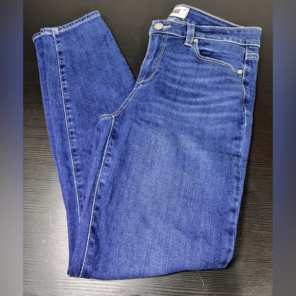 Paige Verdugo Ankle Mid Rise Denim Skinny Jeans Sz 28 - Picture 1 of 6
